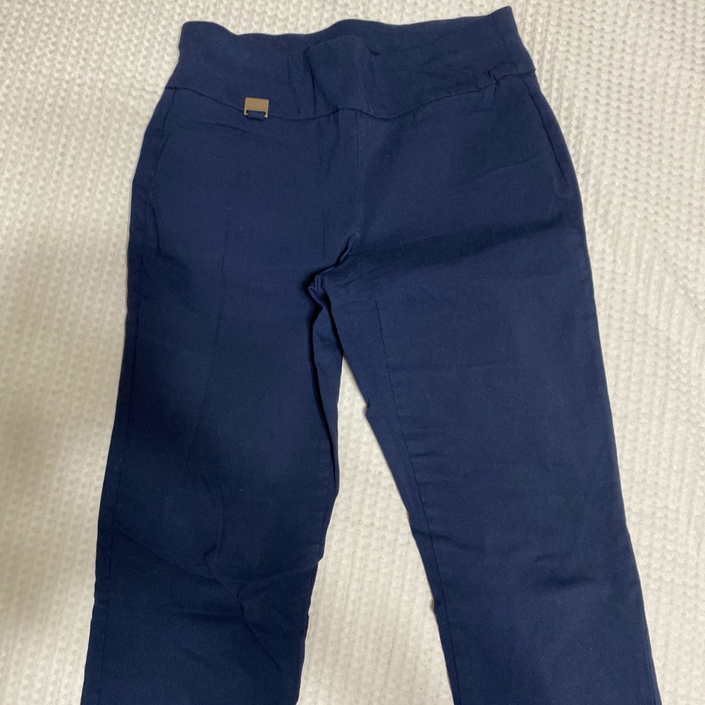 Blue Stretchy Pants